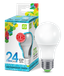 Лампа светодиодная LED-A65-standard 24Вт грушевидная 4000К нейтр. бел. E27 2160лм 230В ASD 4690612014272