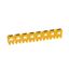Маркер каб. 0.5-1.5кв.мм CAB3 "B" желт. (уп.300шт) Leg 038301 Legrand