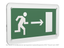 Знак безопасности PS-33186.E03''Напр. к эвакуационному выходу направо'' - a32859 BS