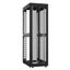 Шкаф серверный 52U 800х1000 передняя дверь: двустворчатая перфорированная IP20. задняя без. боковые панели: цвет: черный RAL9005 - EX 8052.9400 SYSMATRIX
