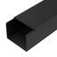 Кабель-канал черный 2-й замок в п/э 80х60 мм (8 м/уп) Промрукав | PR03.0220 Строитель
