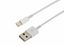 Кабель USB-Lightning для iPhone original copy 1:1, PVC, white, 1m, 18-0001, REXANT MEET 18-0001