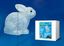 Гирлянда светодиодная "Кролик" ULD-M2724-032/STA WHITE IP20 RABBIT 32LED 27х14х24см бел. Uniel 09561