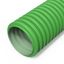 Труба гофрированная двустенная ПНД гибкая вентиляционная зеленая (RAL 6029) d75 мм (50м/уп) | PR15.0297 Промрукав Строитель
