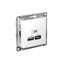 Розетка USB AtlasDesign тип A+C 5В/2.4А 2х5В/1.2А механизм лотос SE ATN001339 APC