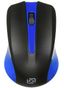 Мышь 485MW черн./син. оптическая 1200dpi беспроводная USB 2but MO-353 BL ОКЛИК 997826