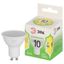 Лампа светодиодная LED 10 Вт 1000Лм 3000К софит теплый GU10 220-240В MR16-10W-830-GU10 Green Line - Б0067006 ЭРА