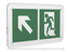 Знак безопасности PS-33186.E34''Напр. к эвакуационному выходу налево вверх'' - a32877 BS
