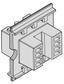 Держатель шины медной L=50мм (24шт в комплекте) - 1STQ007426A0000 ABB