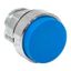 Исполнительный механизм кнопки XB4 синий выпирающая возвратный без фиксации, подсветки IP65 - XB4BL-B-65 EKF