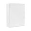 Щиток 24 мод настенный FRAME ЩРн-П-24, белый, с белой дверцей, 4 шинами PEN (2шт на 8 отв. и 2шт 6 отв) F24W1WW DKC ДКС