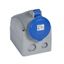 Розетка накладная - P17 Tempra Pro IP 44 200/250 В~ 32 A 3К+Н+З | 555256 Legrand