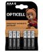 Элемент питания алкалиновый AAA/LR03 (блист. 6шт) Basic Opticell 5051007