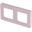 Рамка 2-местная розовый INSPIRIA - 673944 Legrand