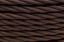 Провод ретро 3х1.5 матов. корич. (уп.150м) Bironi B1-434-72-150