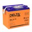 Аккумуляторная батарея Solar серии GEL 12-75 12В/75Ач | DELTA 4614010140011