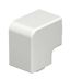 Крышка плоского угла кабельного канала WDK 40x40 мм (ПВХ,белый) (WDK HF40040RW) | 6192831 OBO Bettermann