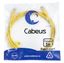 Патч-корд PC-UTP-RJ45-Cat.5e-3m-YL-LSZH U/UTP, категория 5е, 2xRJ45/8p8c, неэкранированный, желтый, LSZH, 3м - 9500c Cabeus