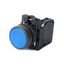 Кнопка модульная SB5 в сборе 22мм с возвратом пластик 1НО син. SE SB5AA61 APC