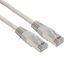Патч-корд FTP категория 6 LSZH, длина 1 метр, экранированный, серый | 18-8102-1 REXANT MEET