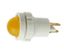 Лампа светодиодная СКЛ-12Б-Ж-2-380 380В 50Гц/пост. диаметр посадочного отверстия 22мм УХЛ2.1 желт. Реле и Автоматика A8021-T200056817