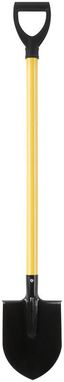 Лопата штыковая ЛКМ 185х235х1060мм V-ручка; металлизированный черенок желт. 77214