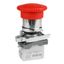Кнопка ав ост возв пов OptiSignal D22 C4-ESTR-11 металл 1НО+1НЗ XB4BS8445 |332179| КЭАЗ