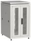 Шкаф напольный сетевой 19' LINEA N 18U 600х800мм передняя распашная перфорированная дверь задняя серый - LN35-18U68-2PP IEK