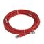 Коммутационный шнур RJ 45 - категория 6а S/FTP LSZH экранированный 5 м красный | 051873 Legrand