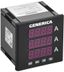 Амперметр цифровой щитовой трехфазный DO RS-485 96х96мм LED | IDA21-5-3-3-LED-G GENERICA IEK