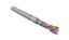 Кабель витая пара F/UTP кат.6 4 пары 23 AWG ОЖ solid экран-фольга нг(А)-LSLTx внутр. FUTP4-C6-S23-IN-LSLTX-GY-305 сер. (уп.305м) Hyperline 426002