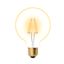 Лампа светодиодная декоративная LED 6вт 220-250В шар G95 510Лм Е27 2250К золотая колба Uniel Vintage - UL-00002359