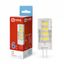 Лампа светодиодная LED-JCD 6Вт капсульная прозрачная 6500К холод. бел. G4 570лм 230В IN HOME 4690612036168