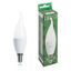 Лампа светодиодная LED 15вт Е14 белый матовая свеча на ветру - SBC3715 FERON 55205