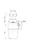 Сифон WIRQUIN NEO для раковины без выпуска 1'1/4 х 40 мм - 30987068