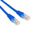 Патч-корд U/UTP, CAT 5e, RJ45-RJ45, 26AWG, LSZH, синий, 1м REXANT | 02-0104-1 MEET