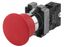 Кнопка управления LAY5-BC41"Грибок" красная 1з (20/200/3200) | Б0045642 ЭРА