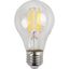 Лампа светодиодная филаментная F-LED A60-9W-827-E27 (филамент, груша, 9Вт, тепл, Е27) ЭРА (10/100/1500) - Б0043433