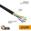 Кабель витая пара U/UTP кат.5E 4х2х24AWG омедненный наружн. прокладки черн. 305м (м) PROCONNECT 01-0045-3 MEET