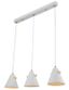 Светильник подвесной (подвес) Chelsea 3141-203 3 х Е14 40 Вт модерн потолочный | Б0055470 Rivoli ЭРА