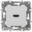 Розетка HDMI 12-3114-01 , белый (10/100/3200) |Б0027481 | ЭРА
