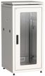 Шкаф сетевой 19дюйм LINEA N 18U 600х600мм стекл. передн. дверь (3 коробки) сер. ITK LN35-18U66-G IEK