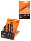 Набор сверл по дереву, 8 шт. (3-4-5-6-7-8-9-10) мм, полир., HSS, пласт. уп., "Рубин" | SQ1093-0202 TDM