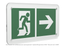 Знак безопасности PS-33186.E35''Напр. к эвакуационному выходу направо'' - a32878 BS
