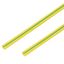 Термоусадочная трубка 10/5,0 мм, желто-зеленая, упаковка 50 шт. по 1 м | 55-1007 PROconnect MEET