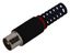 Разъем R-TV05 штекер TV без пайки цвет чёрный | Б0048306 ЭРА