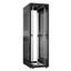 Шкаф серверный 52U 800х1000 передняя дверь: без. задняя боковые панели: перфорированные. цвет: черный RAL9005 - EX 8052.9002 SYSMATRIX