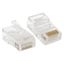 Коннектор RJ-45 TERACOM неэкранированный 8P8C Cat.5E универсальный (упак.50шт) | TRC-PLUG-5EUTP-50 EKF