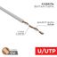 Кабель витая пара U/UTP кат.5E 1х2х24AWG solid CU PVC сер. (м) Rexant 01-0002 MEET
