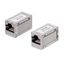 Адаптер проходной RJ45-RJ45 (8P8C) кат.5E экранир. WR-CA-8P8C-C5E-SH WRline 505224